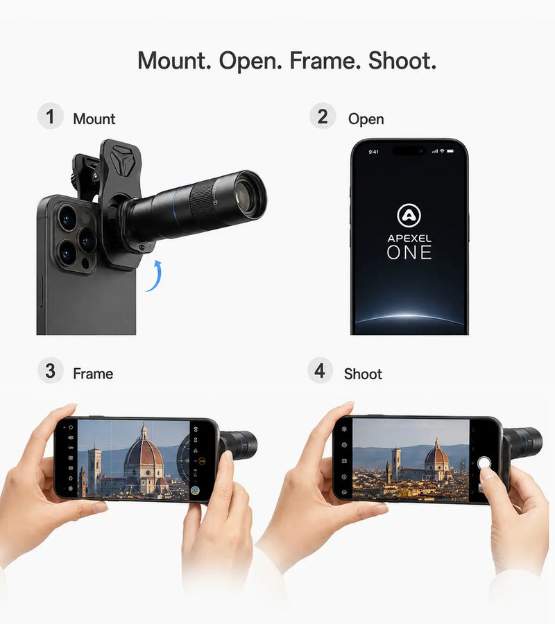 [New] Apexel TeleReach 288mm 6x Telephoto Lens for Mobile Phone [2026]-8