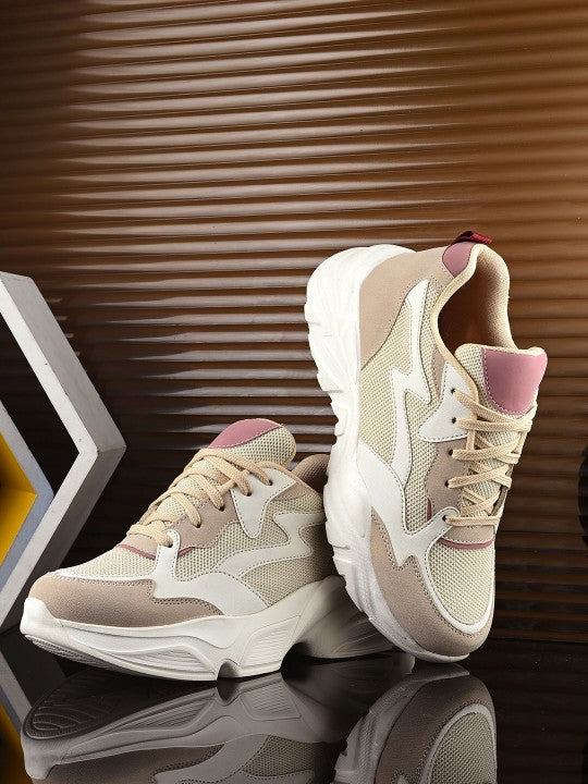 El Paso Women Colourblocked Sneakers-7