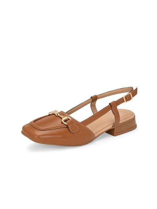 El Paso Women Open Toe Flats-2