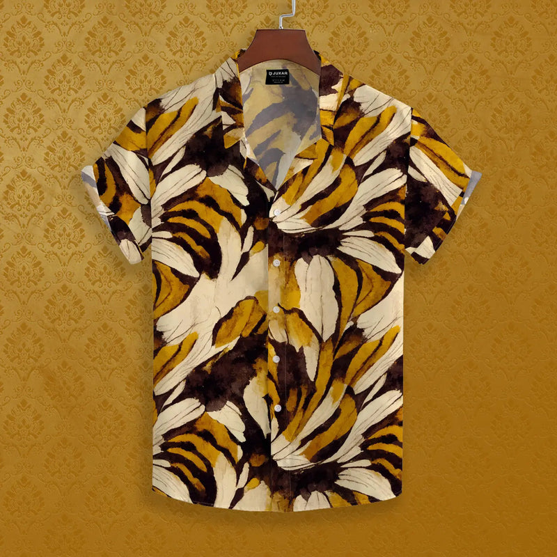 YELLOW PETALS SHIRT