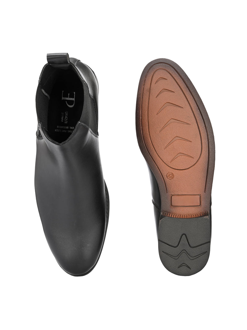 El Paso Men Mid-Top Chelsea Boots-5