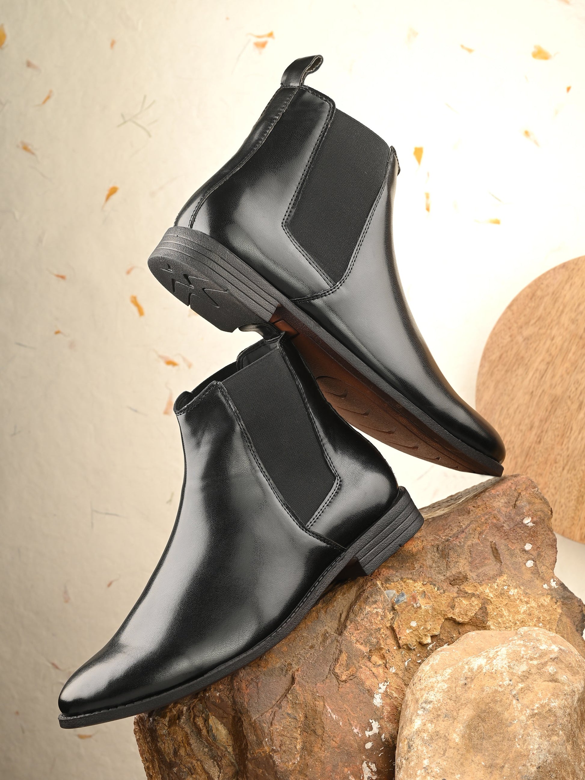 El Paso Men Mid-Top Chelsea Boots-32