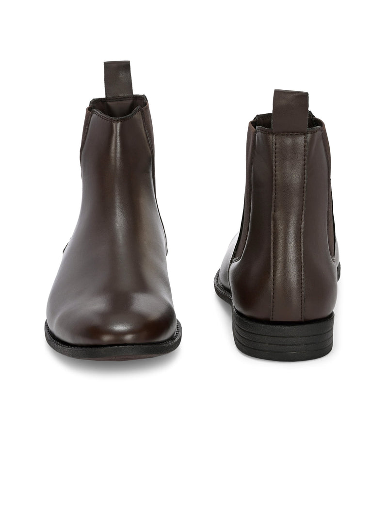 El Paso Men Mid-Top Chelsea Boots-14