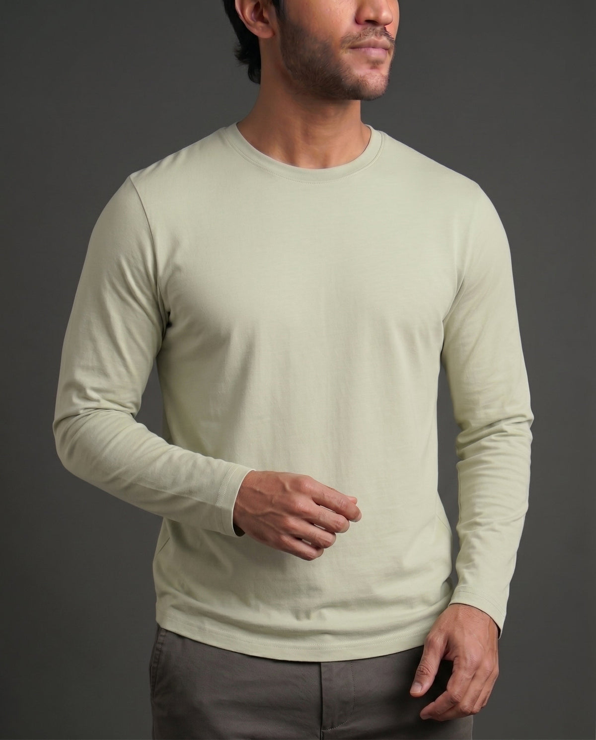 Galaxy Bamboo Tee  (Lite Pistachio)