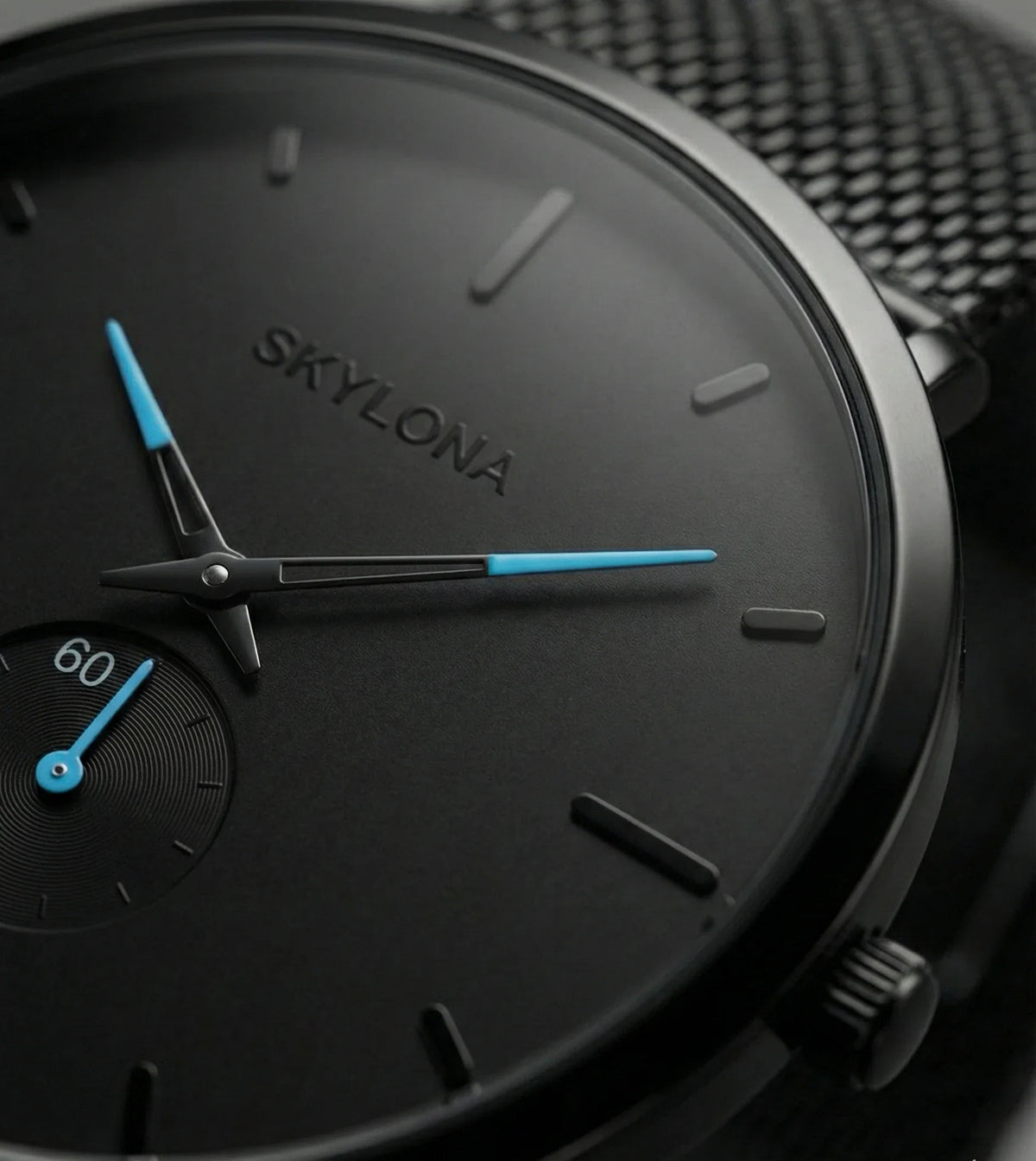 Classic Blue Chronograph Watch for Men