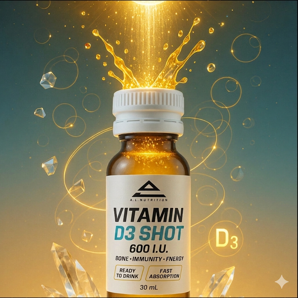 VITAMIN D3 SHOTS (600 i.u. x 3 shot) PACK OF 6-1