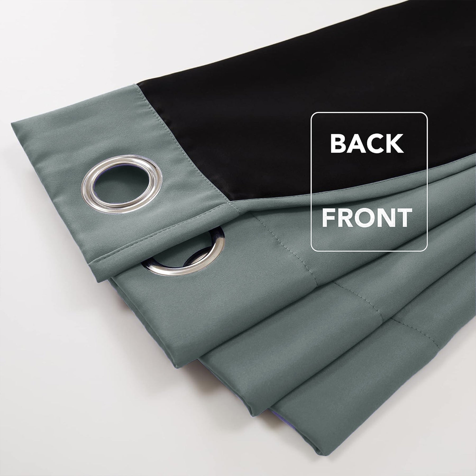 Fort Essential - Black Backing Blackout Curtain-2