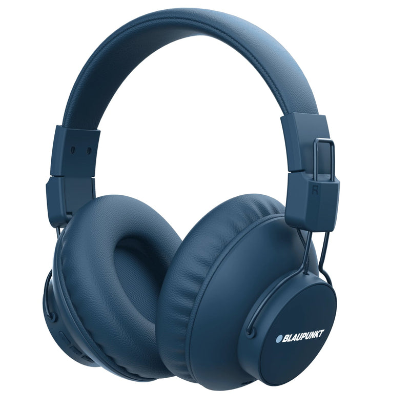 BH41  Bluetooth Wireless Over-Ear Headphone (Blue)-1