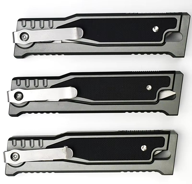 High-Grade Gravity pocket knife with Mechanical Physics Opening | EDC, Camping, Survival, or Self-defense