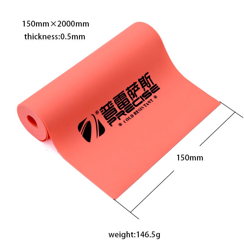 Precise Multicolor Elastic Flat Rubber Band 0.4mm-1.0mm Thickness