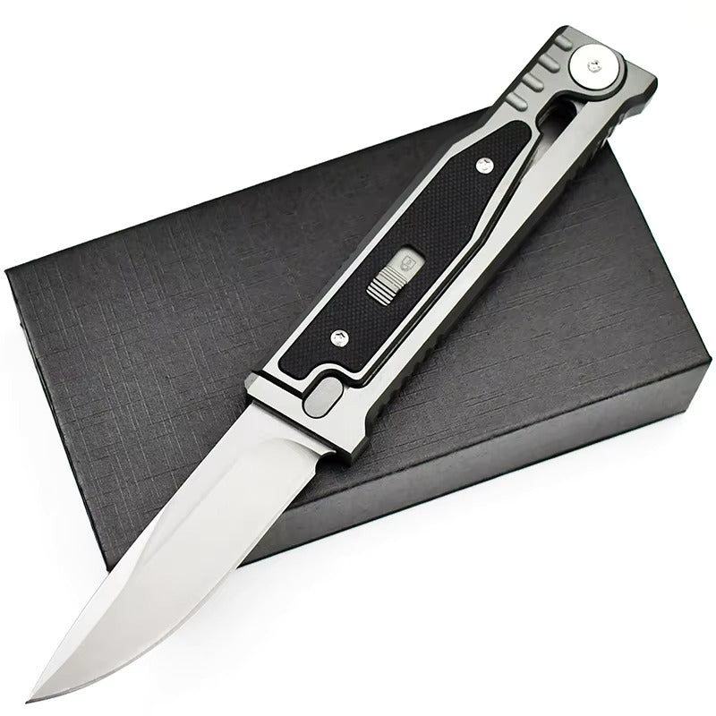 High-Grade Gravity pocket knife with Mechanical Physics Opening | EDC, Camping, Survival, or Self-defense