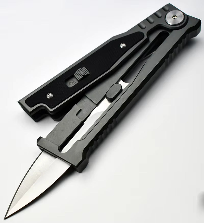 High-Grade Gravity pocket knife with Mechanical Physics Opening | EDC, Camping, Survival, or Self-defense
