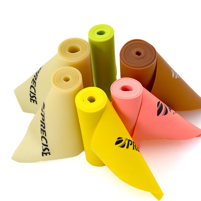 Precise Multicolor Elastic Flat Rubber Band 0.4mm-1.0mm Thickness