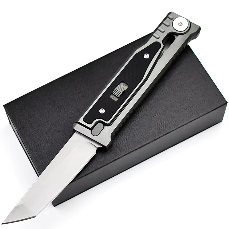High-Grade Gravity pocket knife with Mechanical Physics Opening | EDC, Camping, Survival, or Self-defense