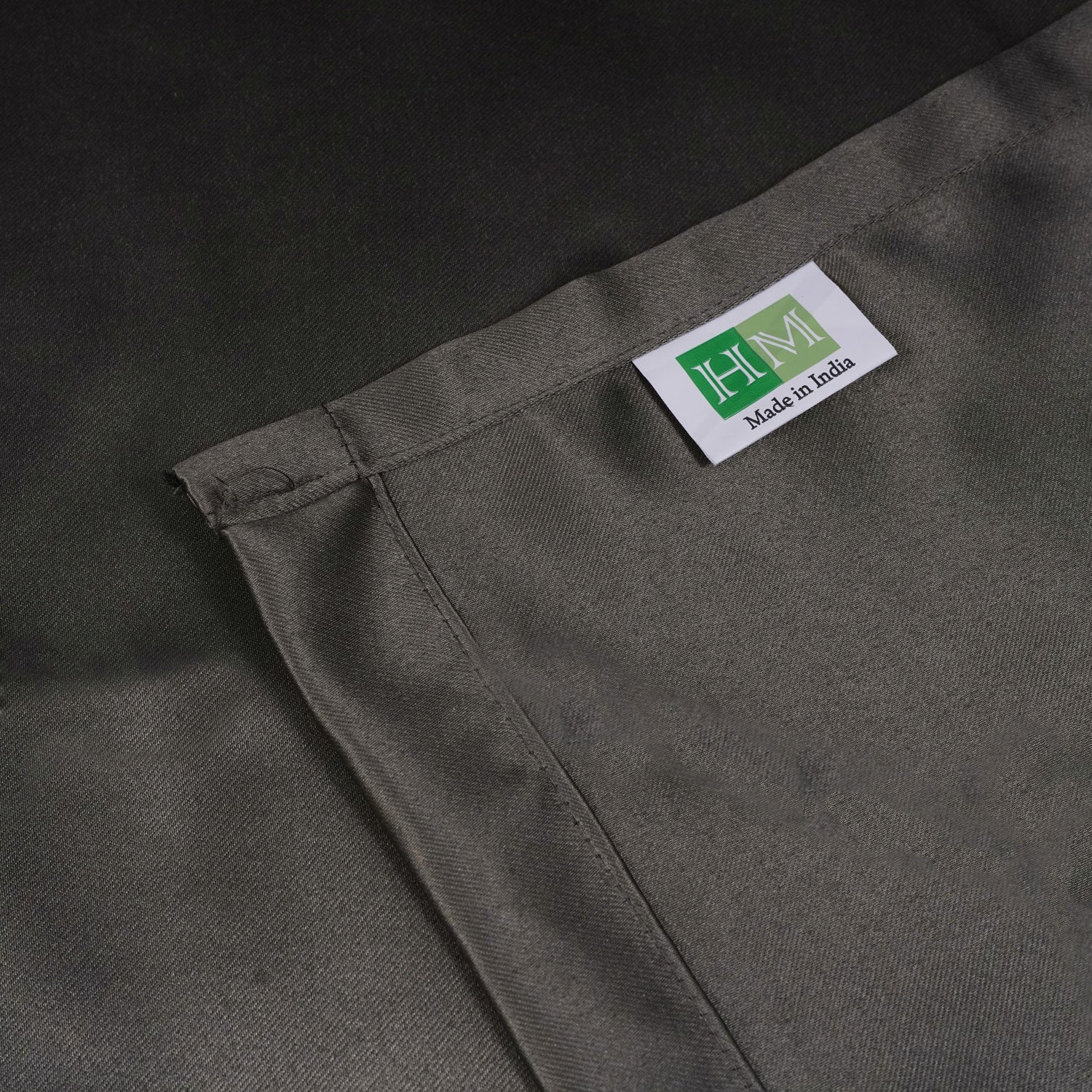 Fort Essential - Back Tab Blackout Curtain (Grey)-4