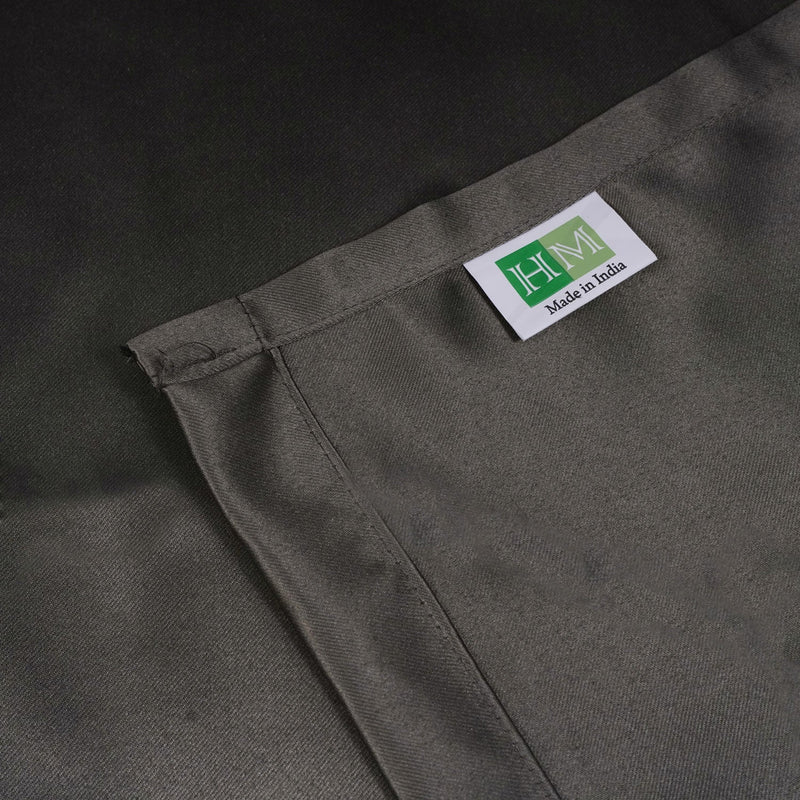 Fort Essential - Back Tab Blackout Curtain (Grey)-4
