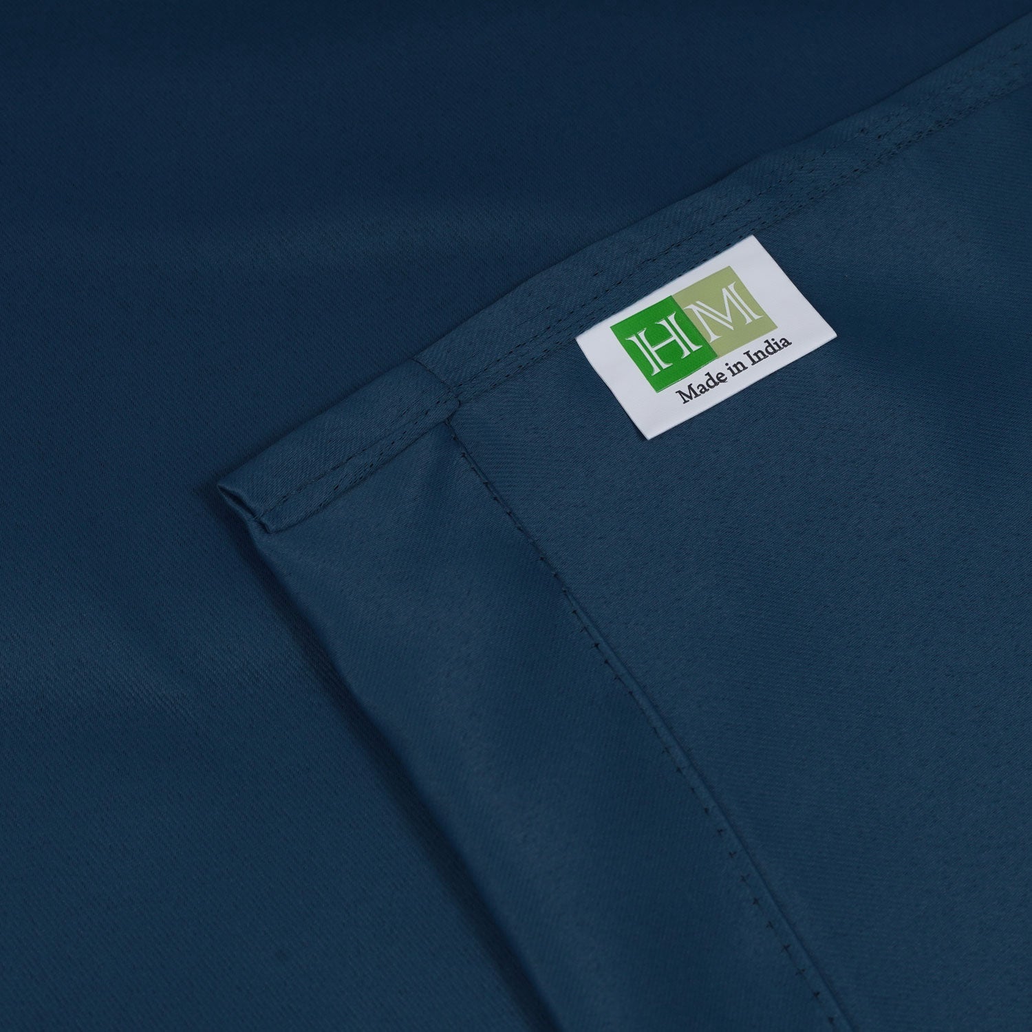 Fort Essential - Back Tab Blackout Curtain (Navy Blue)-3