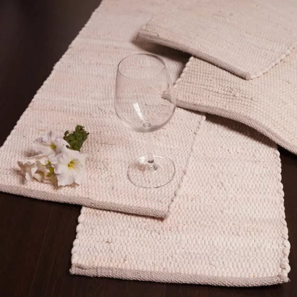 Earthology - Recycled Table Mats (White)-4