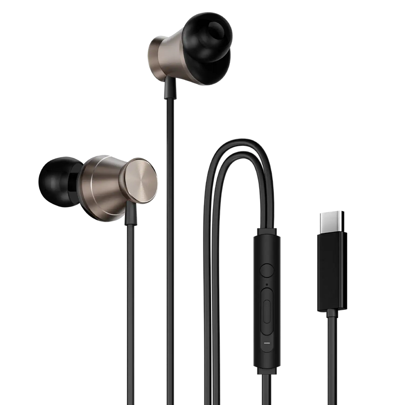 Hammer Nova Universal Type-C Earphones with Metallic Built Earbuds, Powerful Bass & Lightweight-1