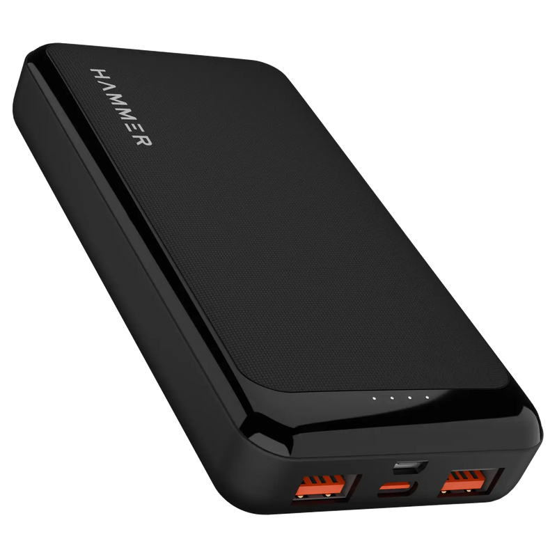 Hammer Ultra Charge 20k mAh 22.5W Power Bank with 3 Output, 2 Input Ports and Multiple Layers of Protection-1