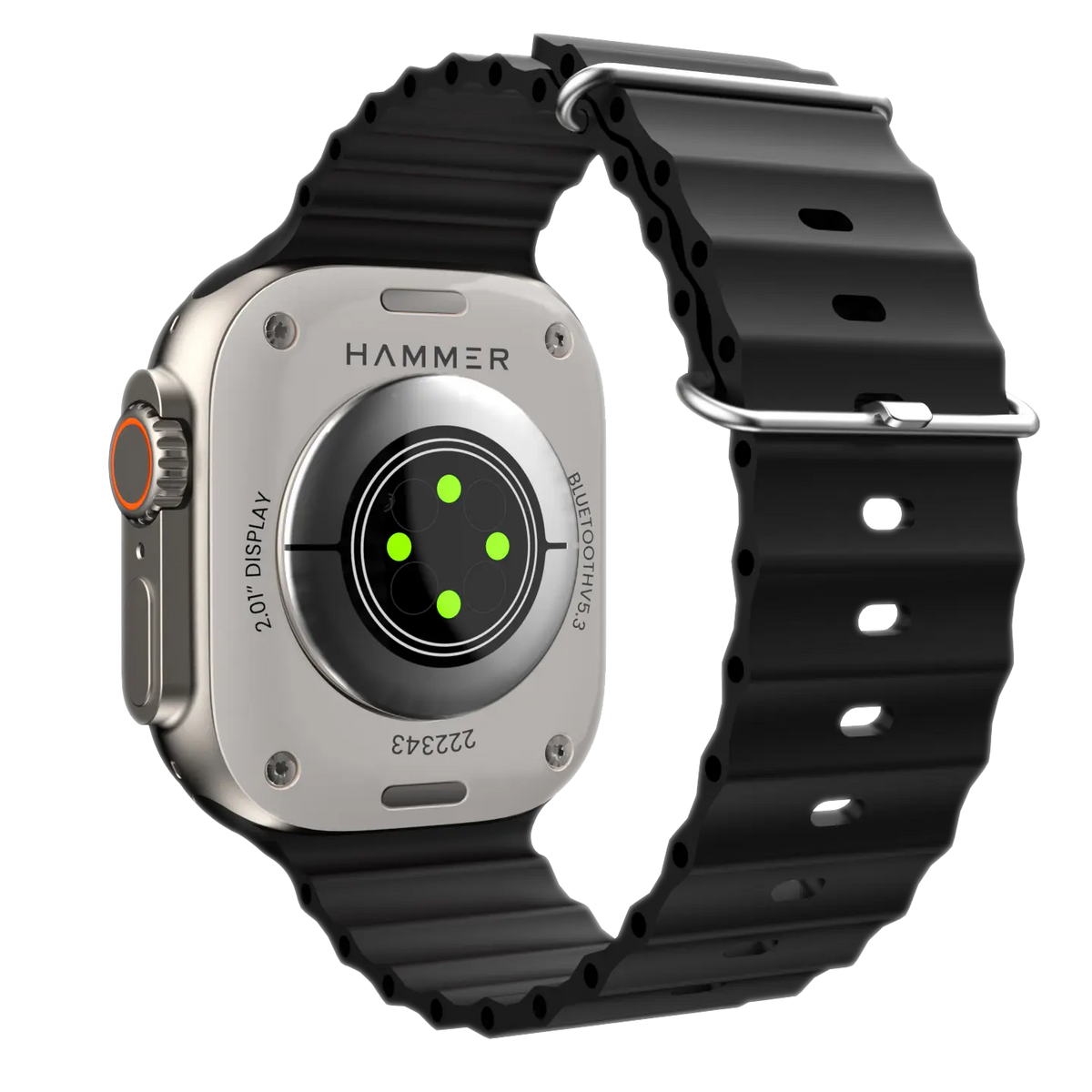 smartwatch with rotating crown buton