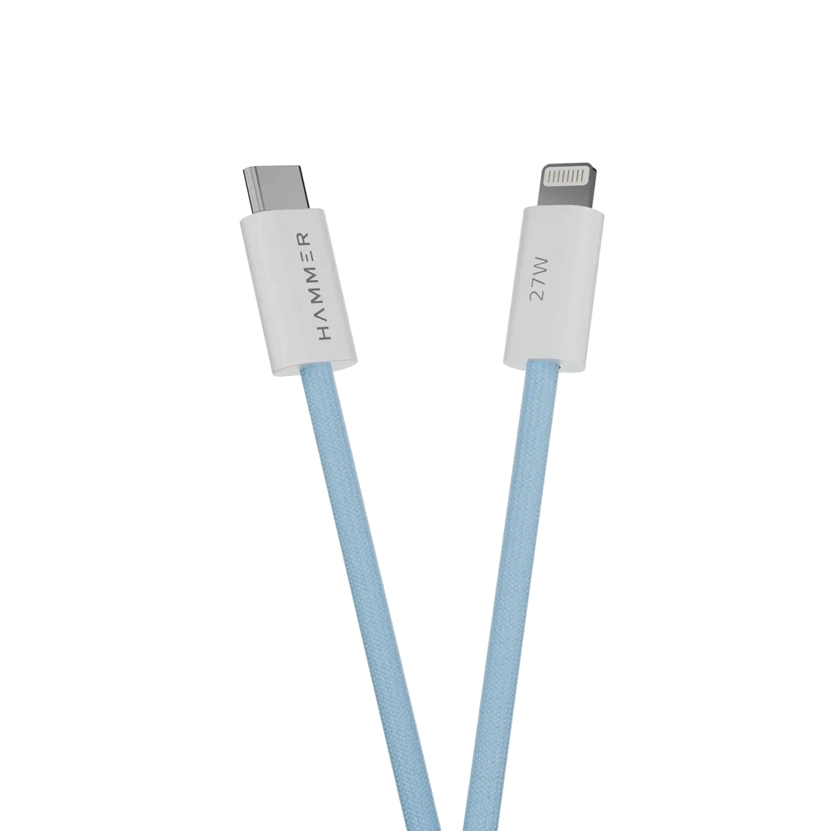 Hammer 27W Fast Charging Type-C to Lightning Cable with 8 pins, pure copper for all Apple Devices(Inc iPad)-2