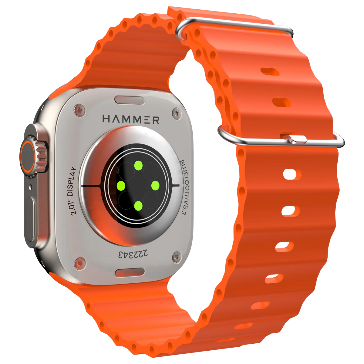 Hammer Ultra Classic with 2.01"  Largest Display Bluetooth Calling Smartwatch-9