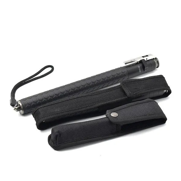 Baton | Safe Hiking Heavy Metal Stick Rod | Automatic Retractable Hiking Stick - Enhanced Self-Defense Rod | Unique Model Available only on Indian Slingshot