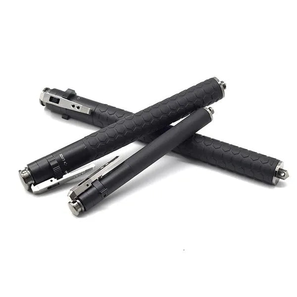 Baton | Safe Hiking Heavy Metal Stick Rod | Automatic Retractable Hiking Stick - Enhanced Self-Defense Rod | Unique Model Available only on Indian Slingshot
