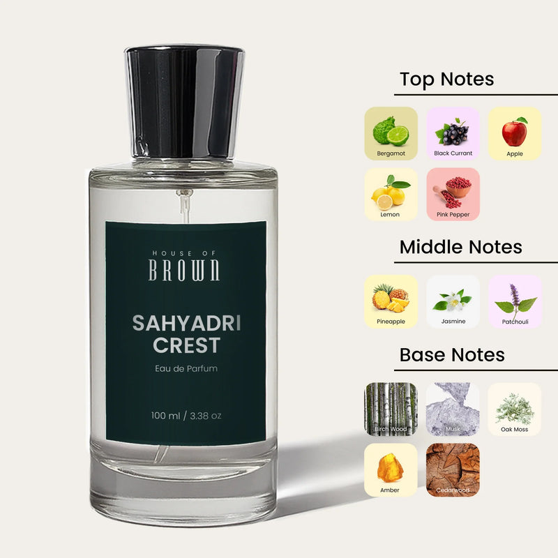 House of Brown Sahyadri Crest Perfume
