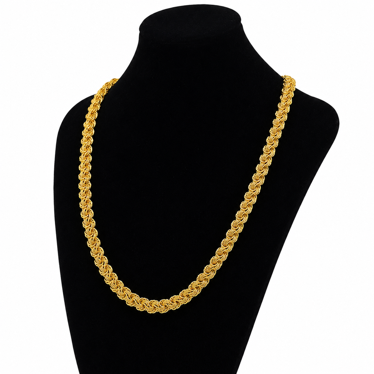 Big Daddy Chain 22K Gold Plated Men Handcrafted Heavy UniqueJewels India