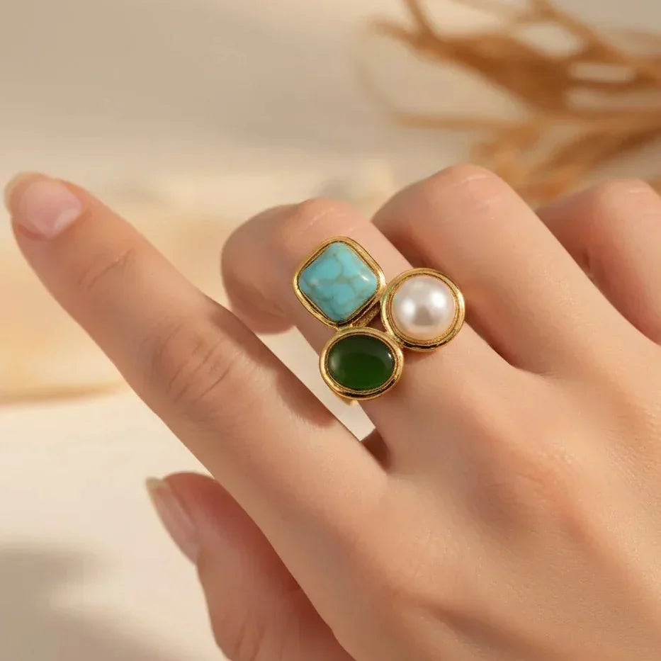 Retro Vintage Style Adjustable Ring