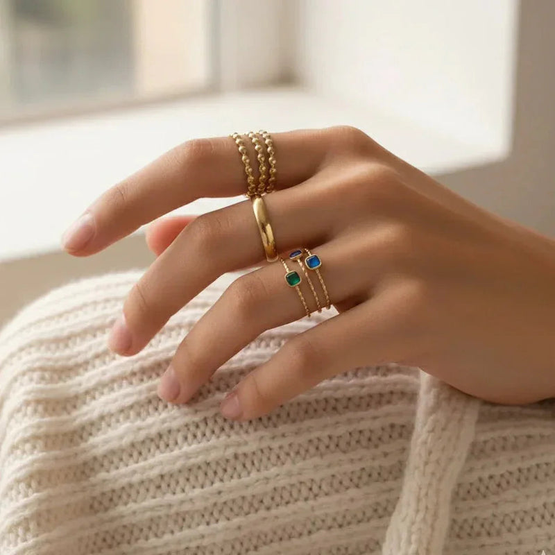 Trio De Mode Rings Set