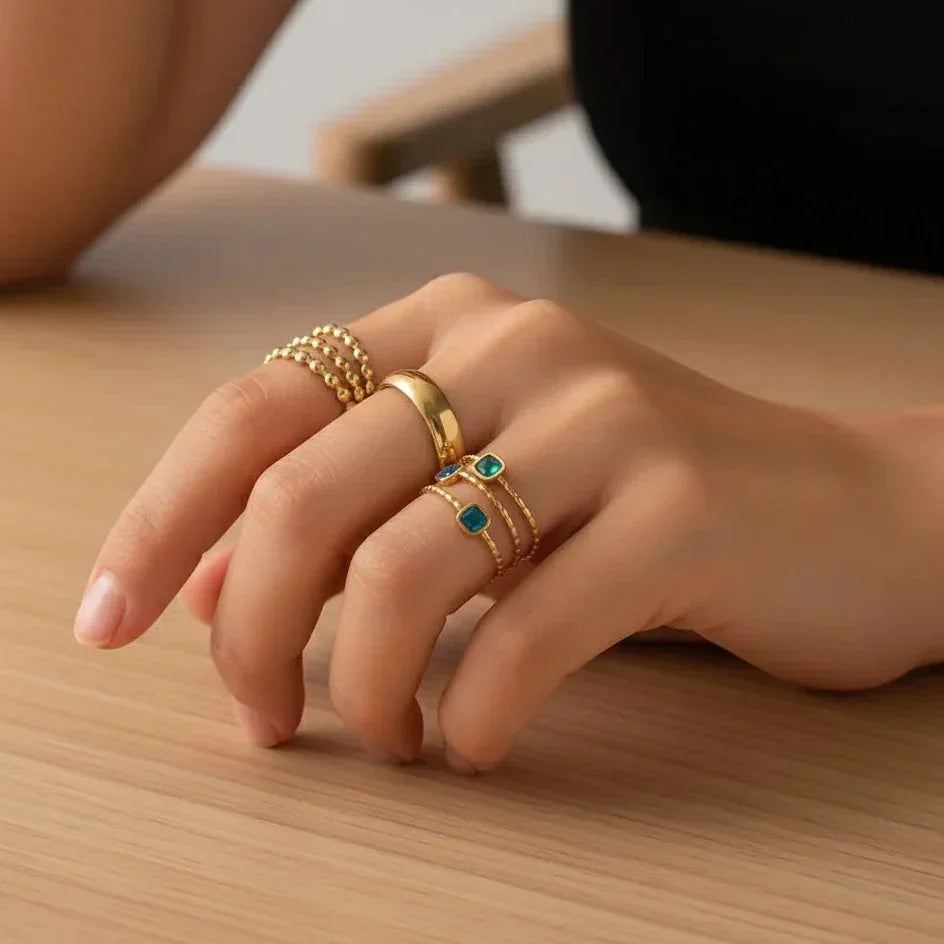 Trio De Mode Rings Set