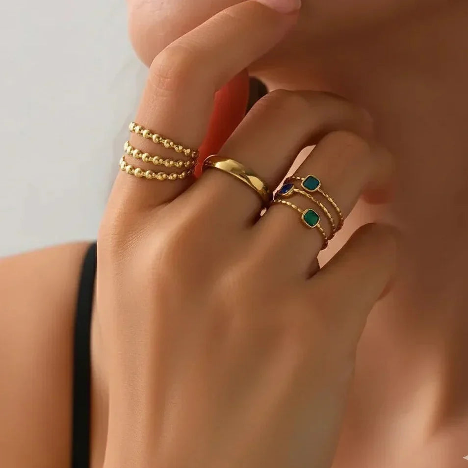 Trio De Mode Rings Set