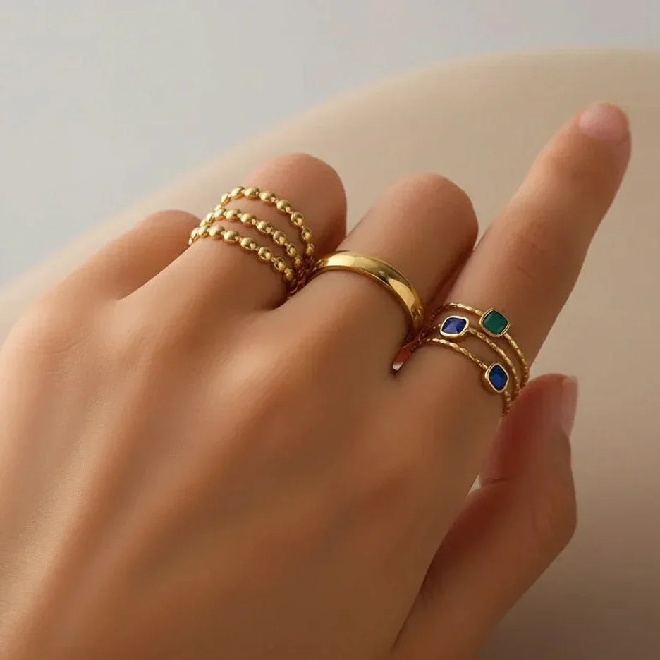Trio De Mode Rings Set