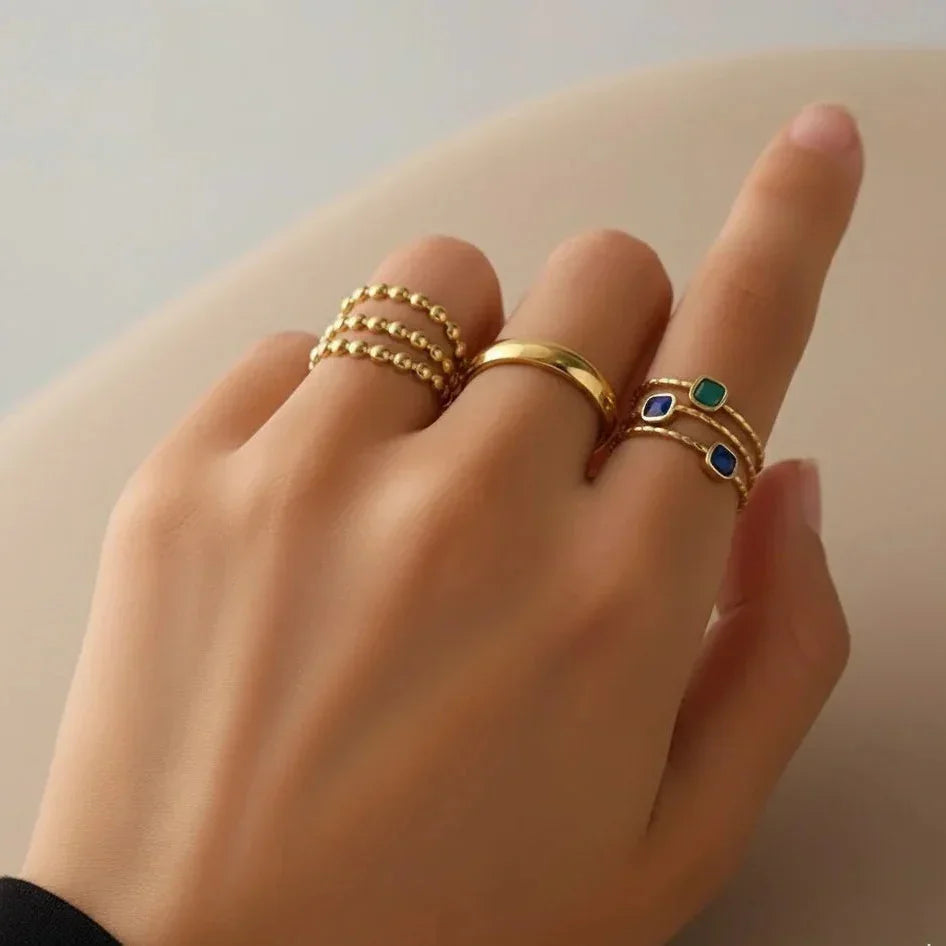 Trio De Mode Rings Set