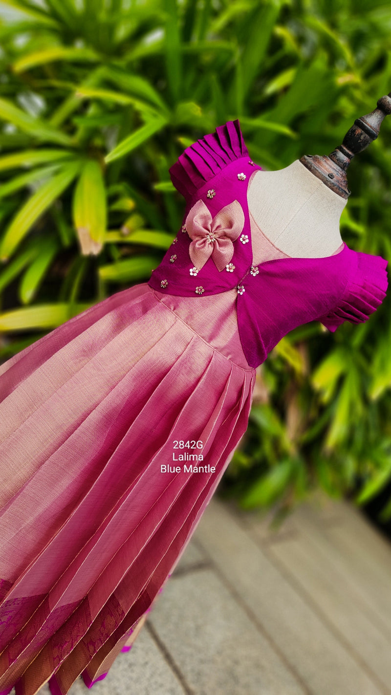 2842G: "Lalima Gown"- Sending in 2-4 days