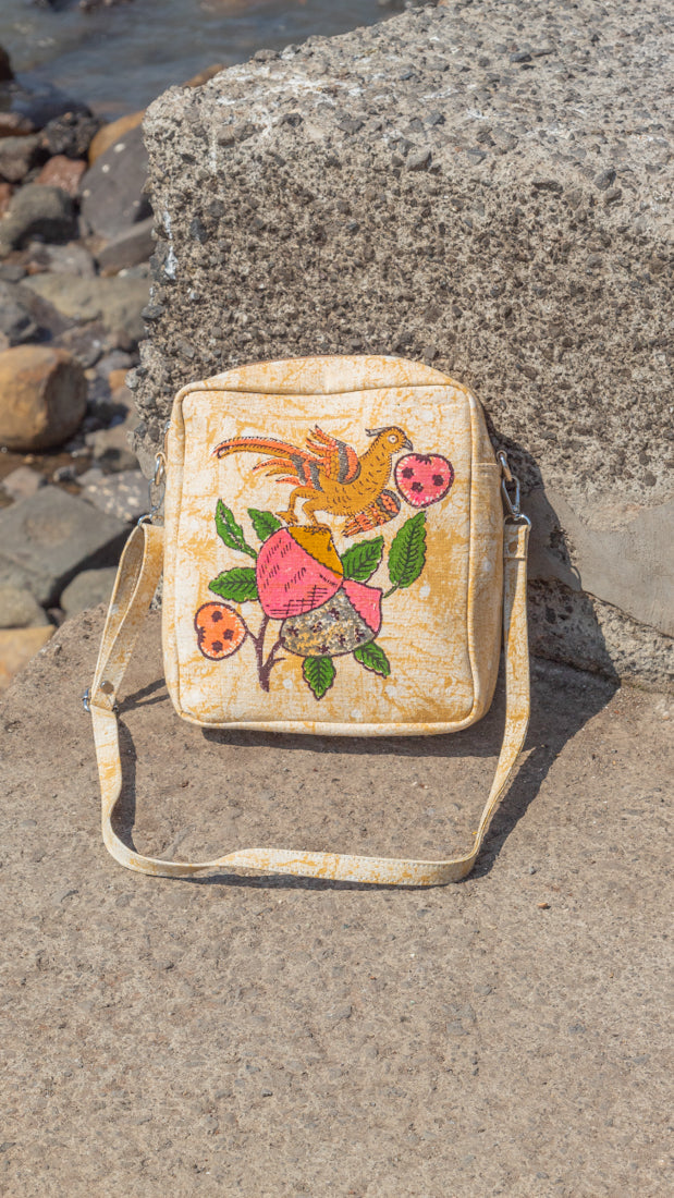 Sling Bag Tree of Life • Beige-8