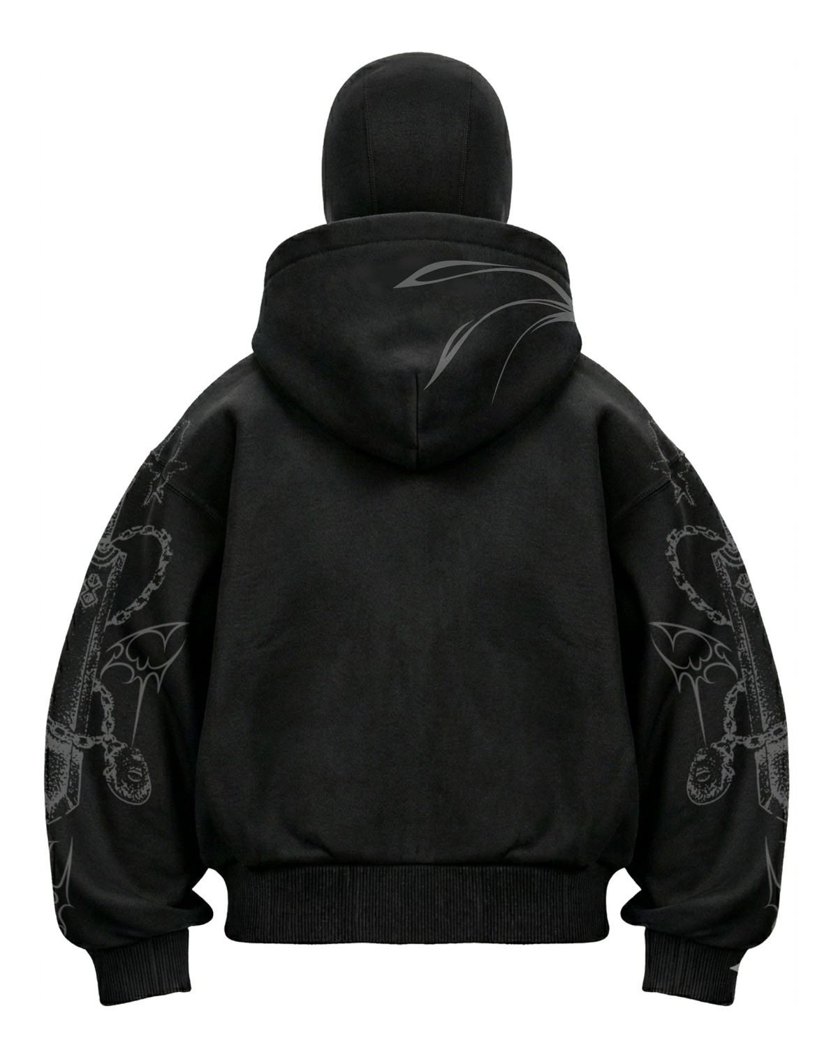 Sacrifice / Balaclava / Zipper Hoodie-3