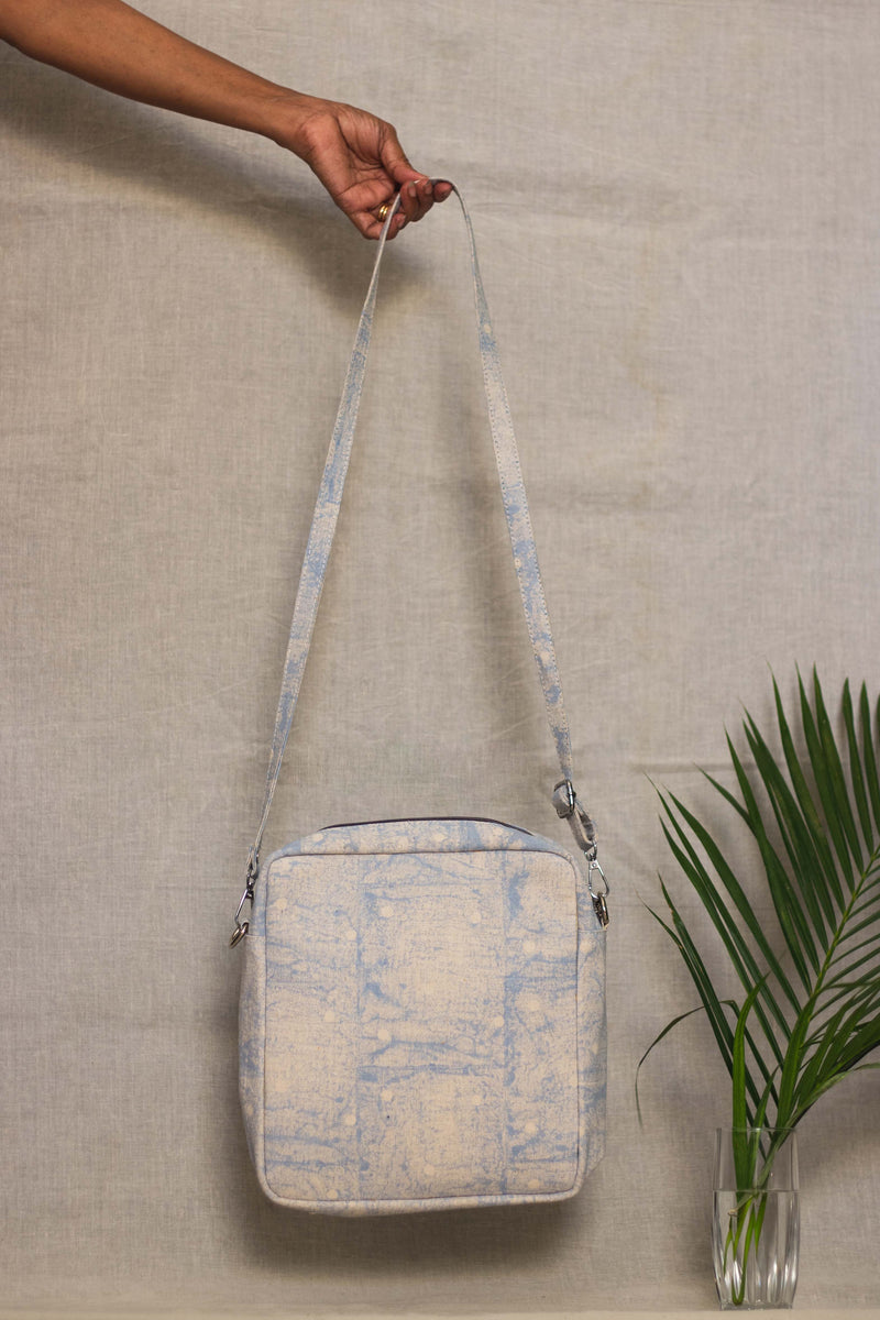 Sling Bag Tree of Life • Blue-11