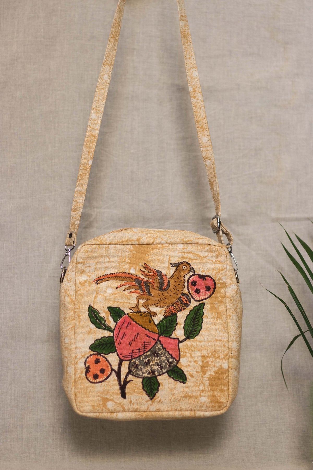 Sling Bag Tree of Life • Beige-9