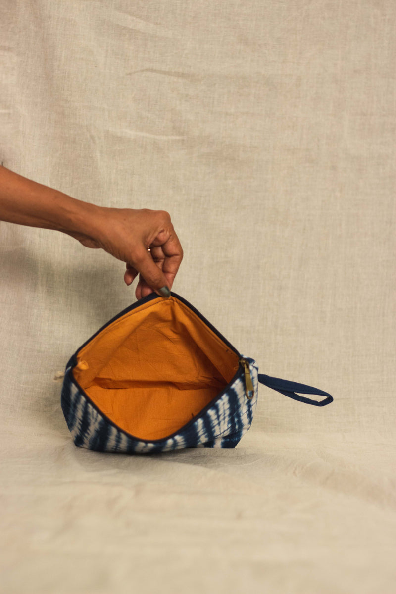 Cotton Pouch • Indigo Delight-4