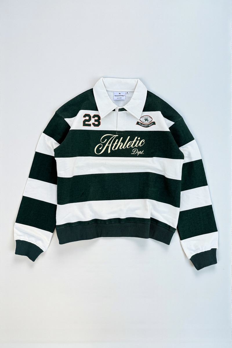 ATHLETIC STRIPED SWEATSHIRT
