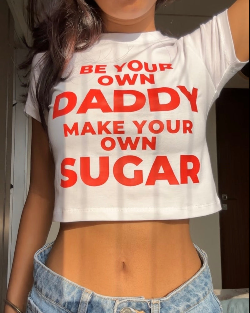 Be Your Own Daddy Baby Tee-2