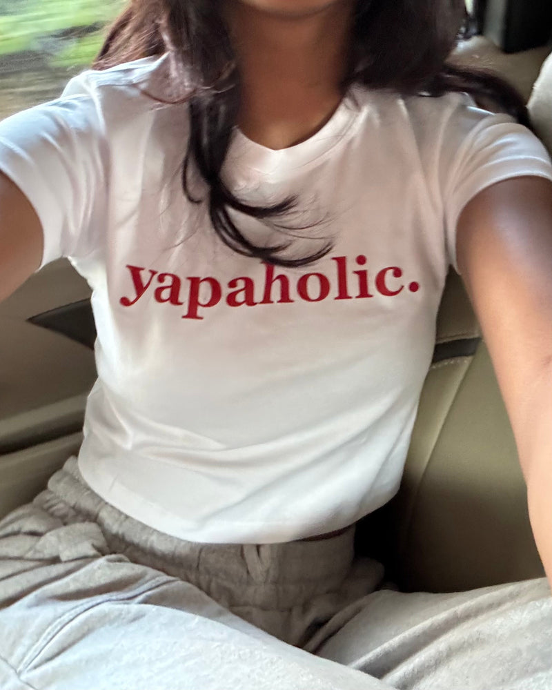 Yapaholic Baby Tee-1