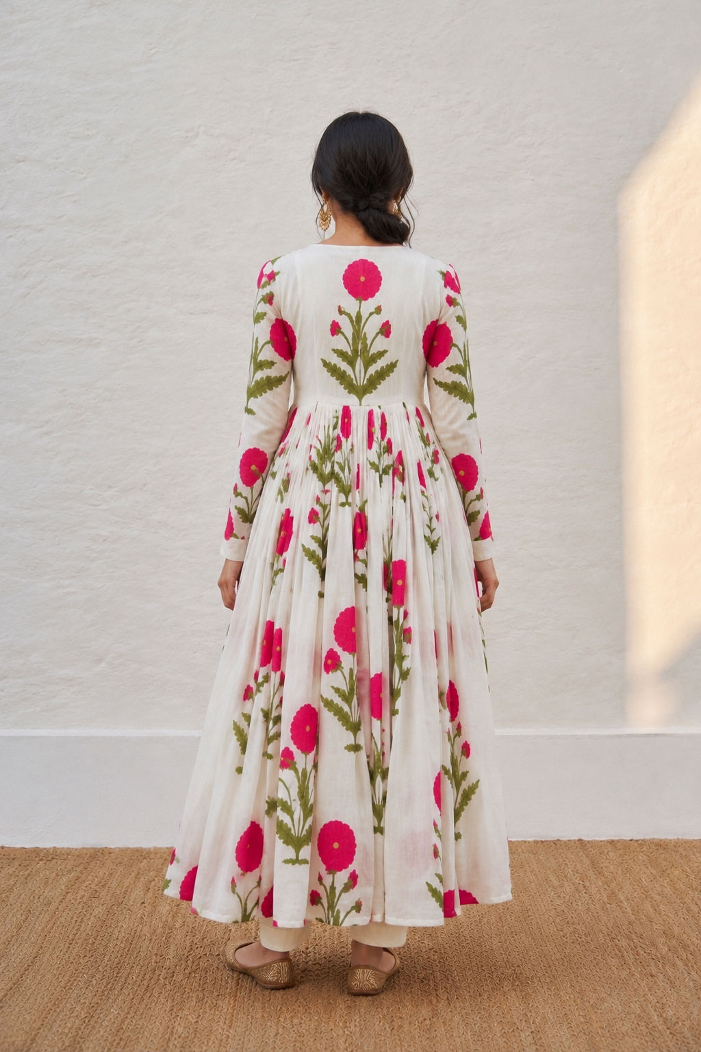 Pink Gher kameez