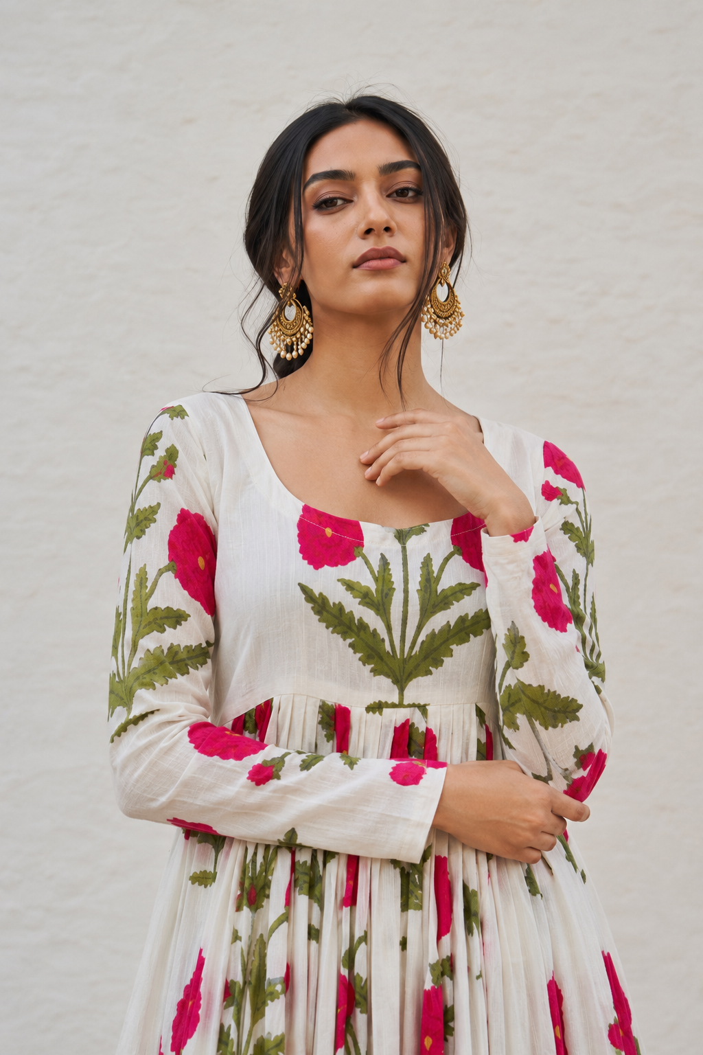 Pink Gher kameez