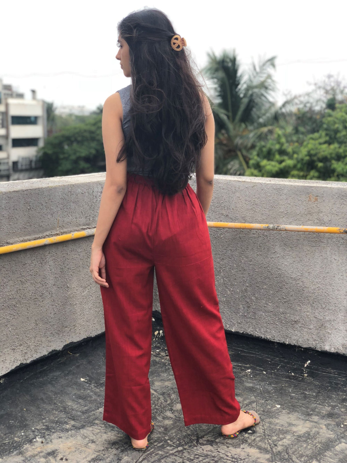 Madder Kala Cotton Palazzo