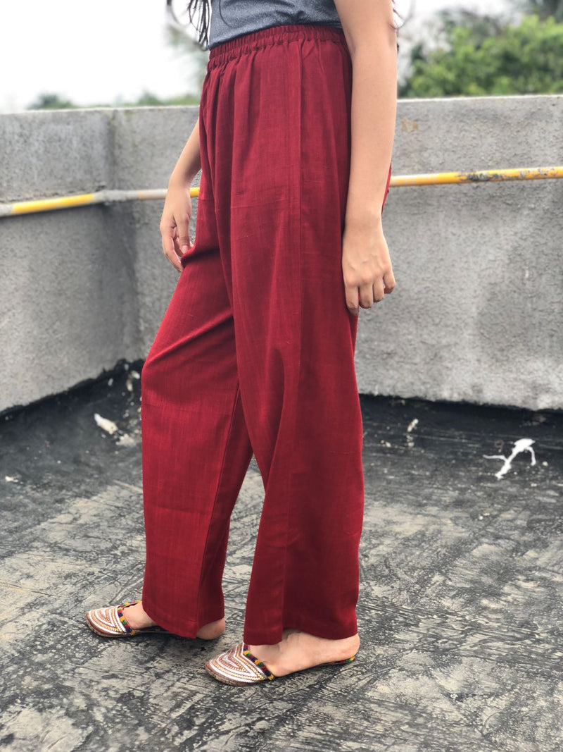 Madder Kala Cotton Palazzo